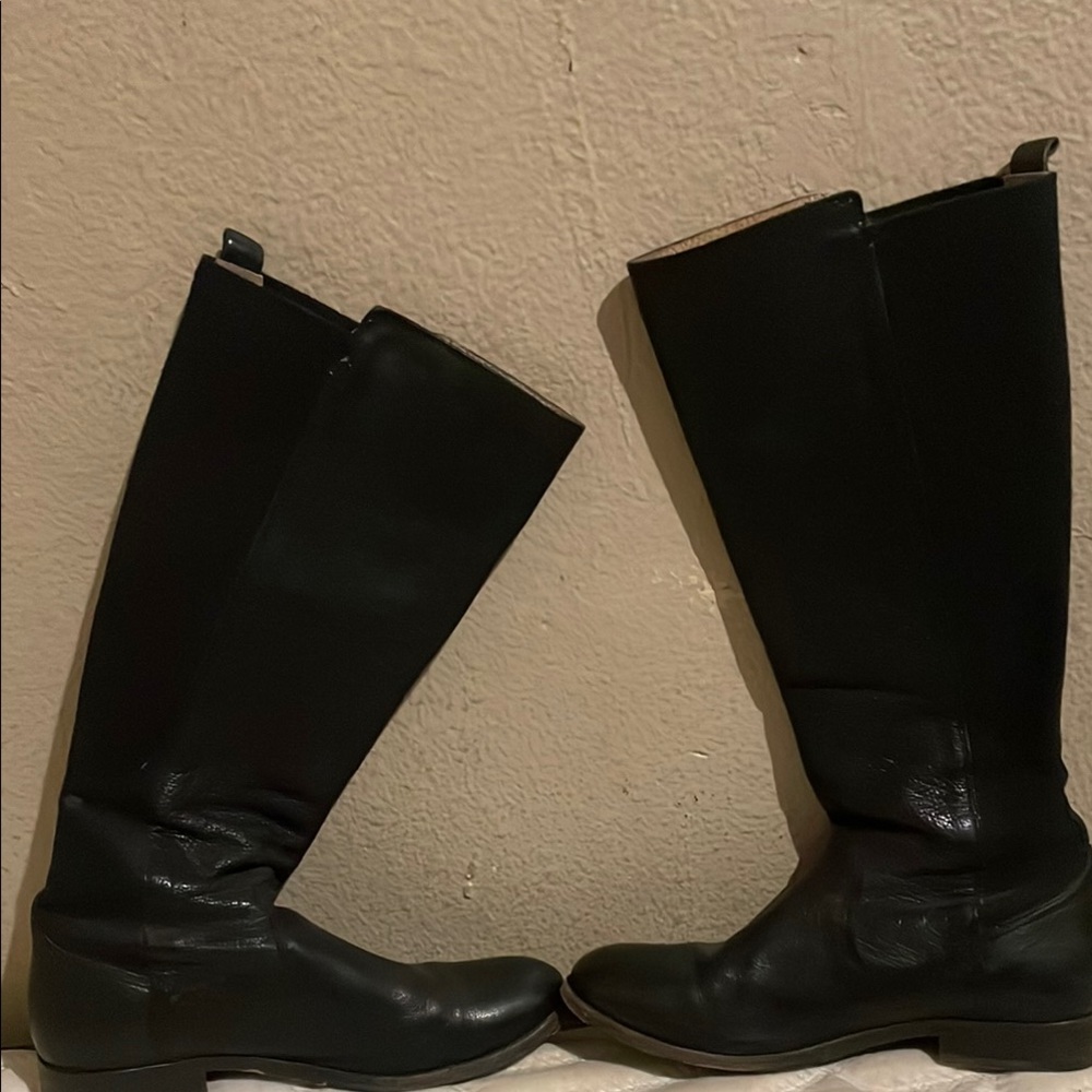 Frye Black Heeled Boots